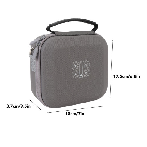 Portable PU Drone Carrying Case for NEO, Hard Shell Grey Storage Bag 1