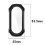 Screen Protector and Case for Mi Band 9, Transparent ScratchResistant Full Coverage Slim Fit Cover 3