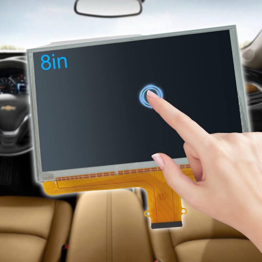 Dj080pa01a Oem Lcd Touchscreen Digitizer Replacement For Chevy Gmc Silverado Tahoe Sierra Yukon 9092120710908