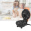 Mini appareil à gâteaux 350 W ABS compact, à double face 6