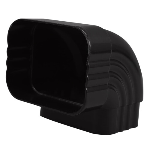 Gutter Downspout Adapter Aluminum Alloy Right Angle Elbow LeakProof Durable Rain Connector