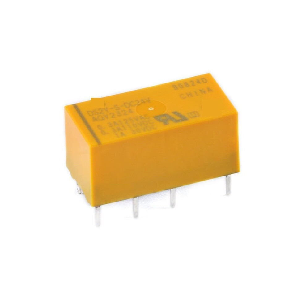 Ds2ys Relay Switch 8Pin Dc5v Dc12v Dc24v Electromagnetic Relay Stable Signal Switching 5Pcs 9169991946221