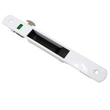 Sliding Door Lock 7.8x1.1 Durable Aluminium Alloy Recessed Latch for Patio Window Security