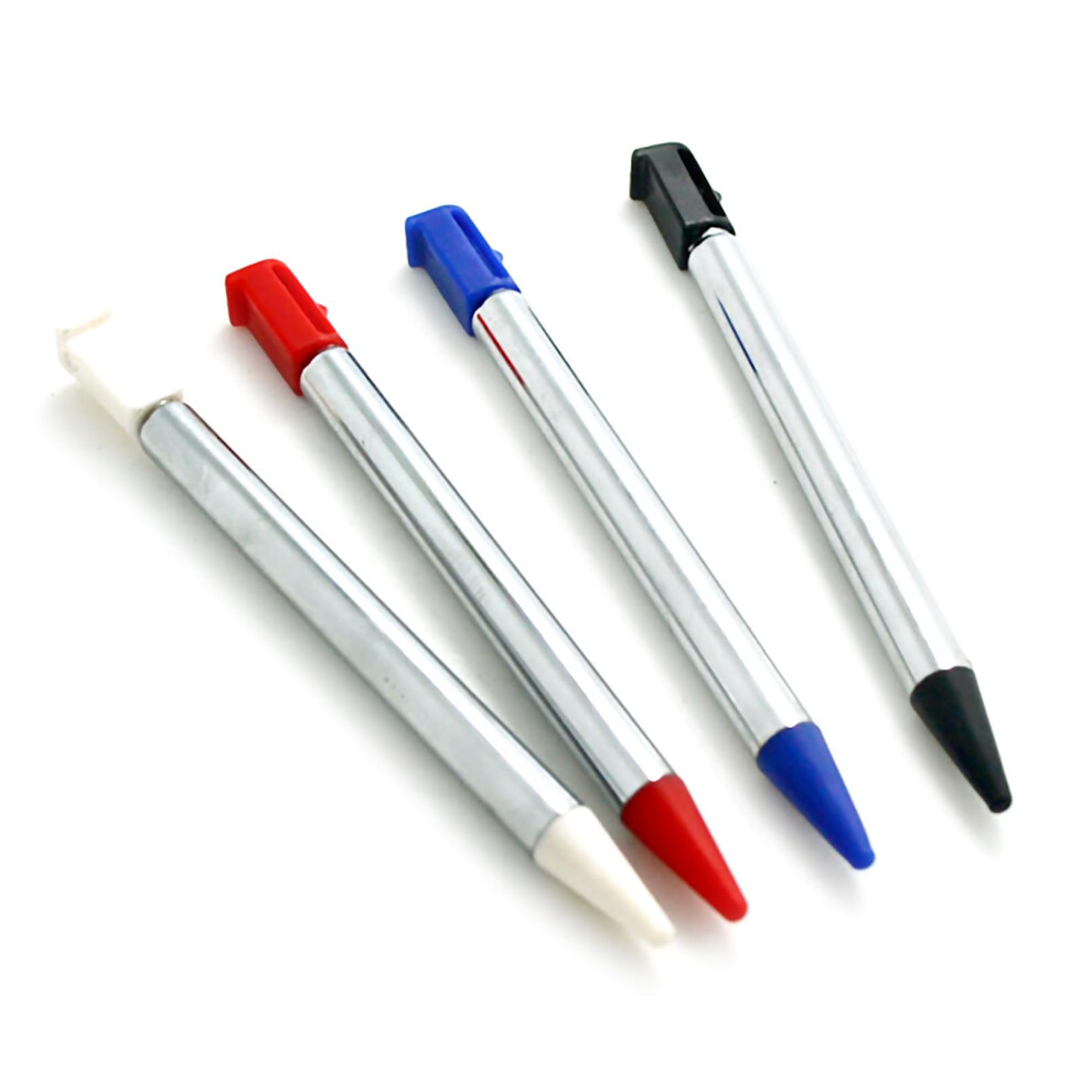Metal Stylus Set Of 4 Extendable Pens For Nintendo 3Ds Precise Touchscreen Control, 4 Colors 9092120712773