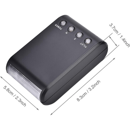 Camera Flash with Universal Hot Shoe, Bright Soft Lighting DSLR and Mirrorless Slave Flash 1