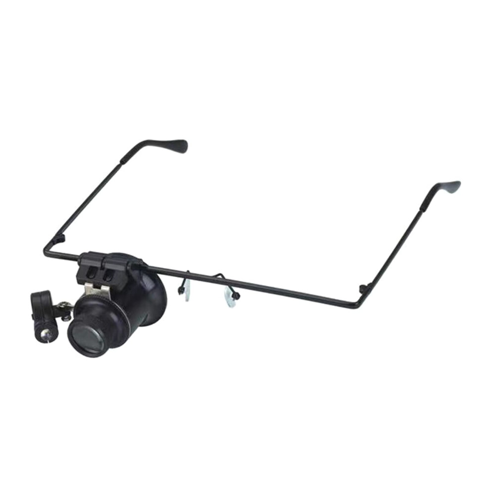 Light 20X Led Magnifier With Handsfree Lens For Jewelry, Watch And Stamp Collecting