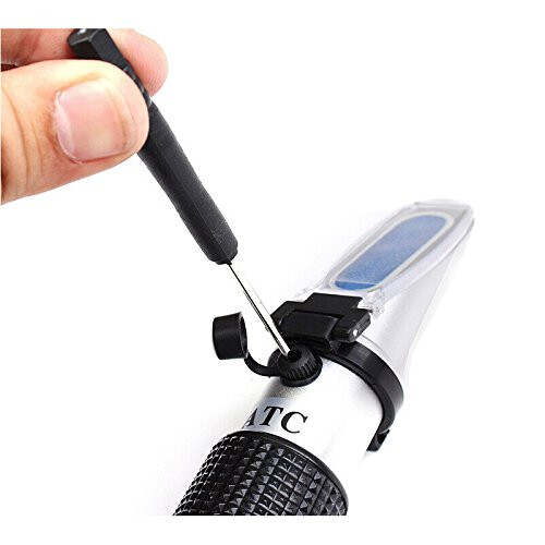 015% Brix Refractometer with ATC, Precise Sugar Content Tester for Fruit Juice and Beverages 1