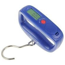 Portable Luggage Scale 50kg Digital Hanging Weight Scale with Hook, Precision Sensor LCD Display