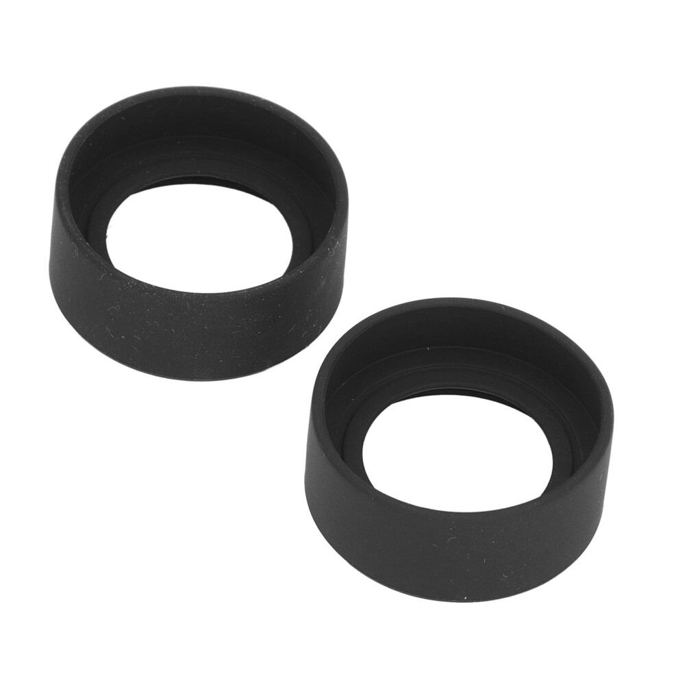 2Pcs Microscope Eyepiece Eyecups, Foldable Flat Angle Rubber Eyeshields For 4042Mm Stereo Microscopes 9113335895980