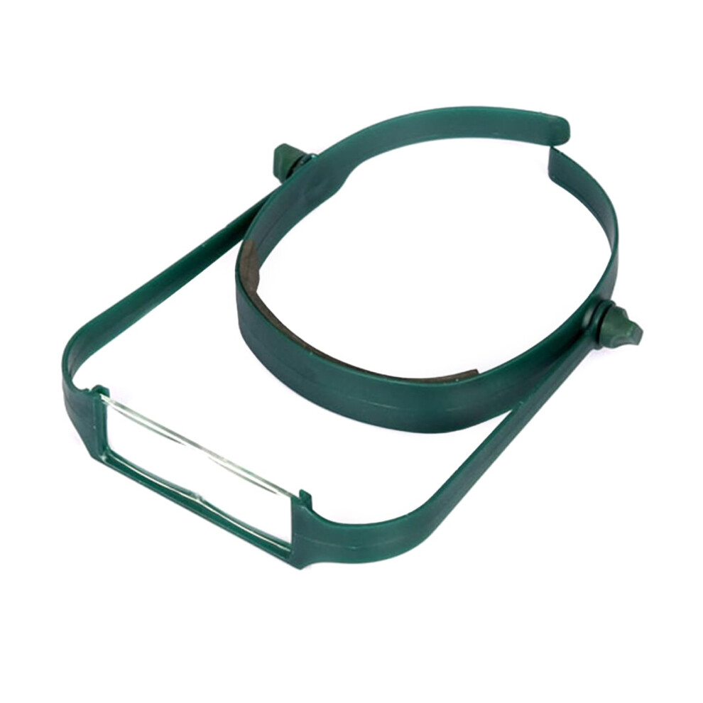 Headband Magnifier with Clear Lens and Adjustable Headband for Hands Precision Work