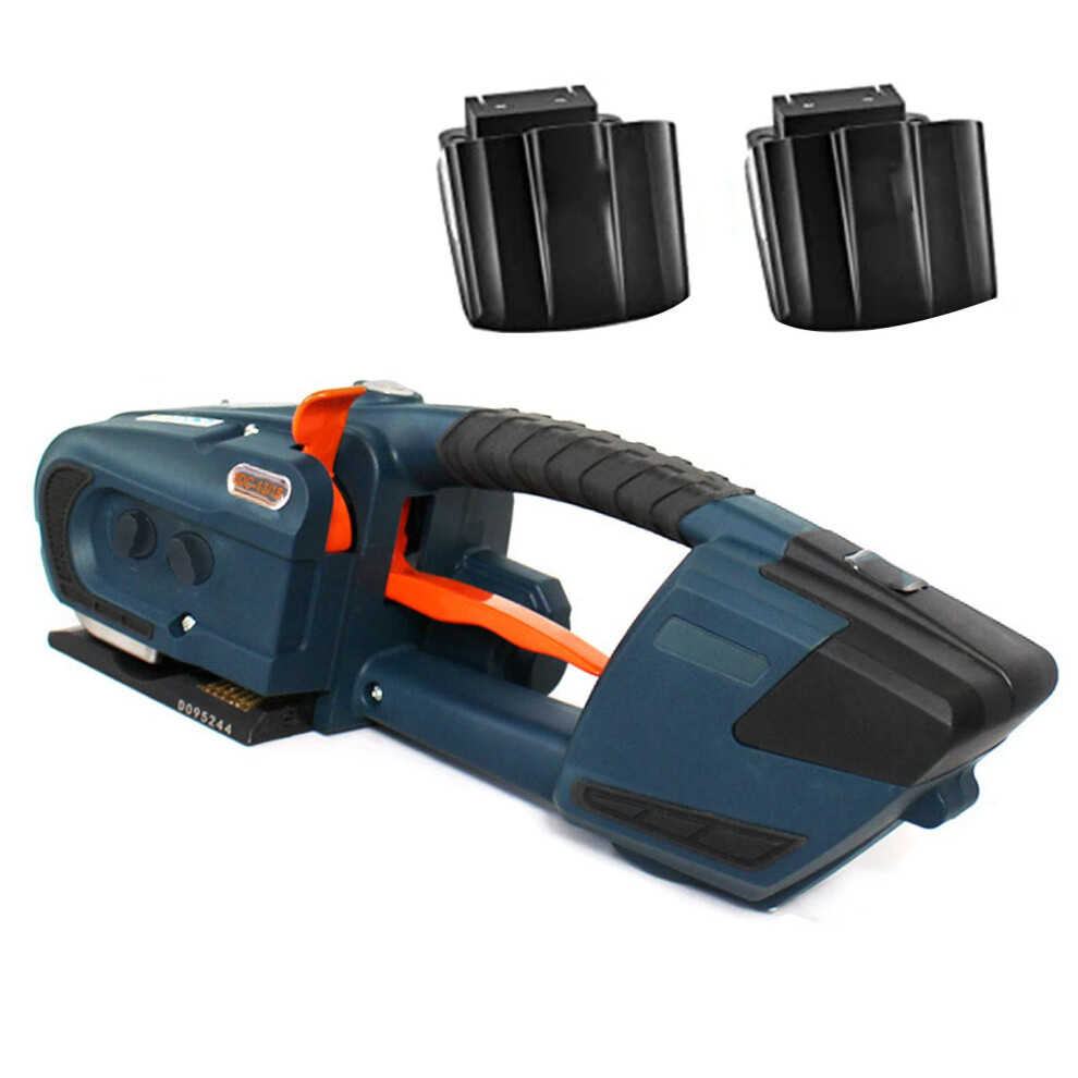 Electric Strapping Tool With Automatic Welding And Cutting, 2800N Tension, Dual 4000Mah Batteries 9174973804789