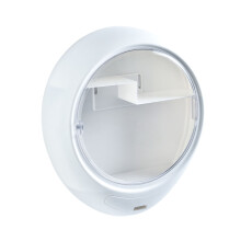 Ovale make-up opbergdoos voor wandmontage van ABS