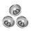 3pcs Stainless Steel Kitchen Sink Strainer RustProof Fine Mesh AntiClogging Drain Catcher 1