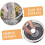 3pcs Stainless Steel Kitchen Sink Strainer RustProof Fine Mesh AntiClogging Drain Catcher 5