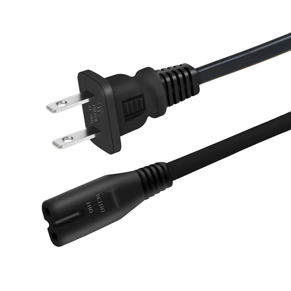 Ac Power Cord 6Ft 2 Prong Ul Certified Replacement For Feierdun Fedvp Vibration Plate 9455672220316