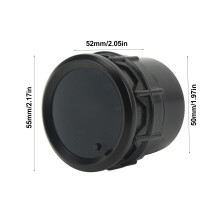 52mm Oil Temp Gauge with Sensor 7 Colour LED