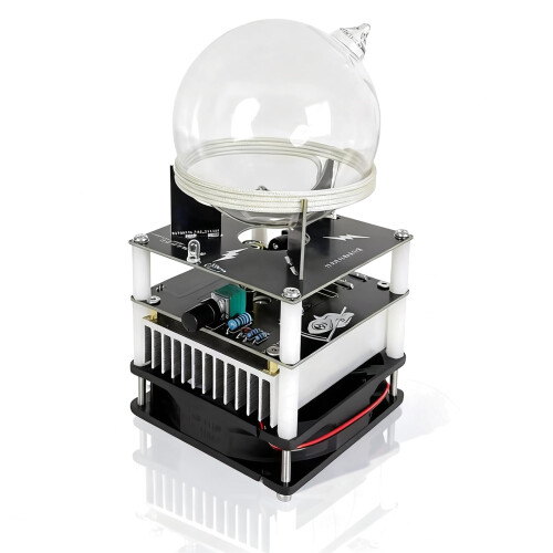 9cm Plasma Ball Light with Dynamic Effects, Safe Touch Globe for Home Decor and Science Education