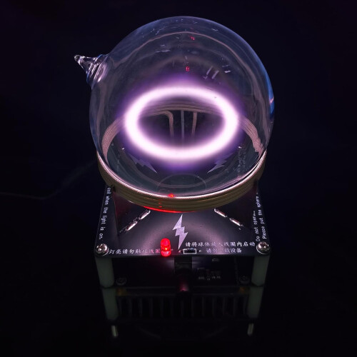 9cm Plasma Ball Light with Dynamic Effects, Safe Touch Globe for Home Decor and Science Education 2