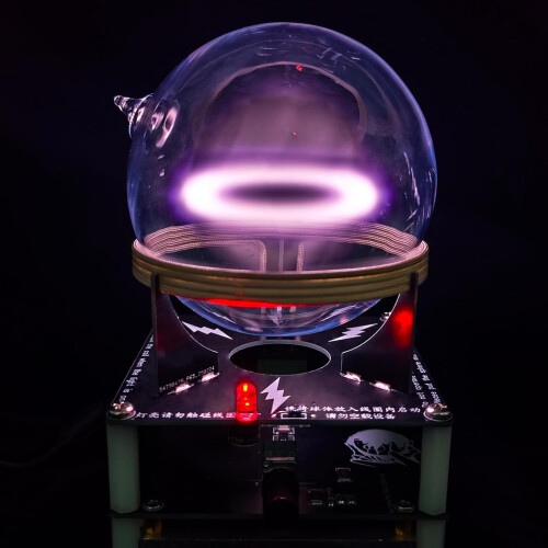 9cm Plasma Ball Light with Dynamic Effects, Safe Touch Globe for Home Decor and Science Education 1