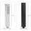 Square  Pressure Handheld Shower Head with WaterSaving Design Single Function Silver 3