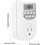 Digital Timer Outlet with Infinite Repeat Cycle, 7Day Programmable Indoor Plug and Countdown Control, 125V 15A, 1 Pack 4