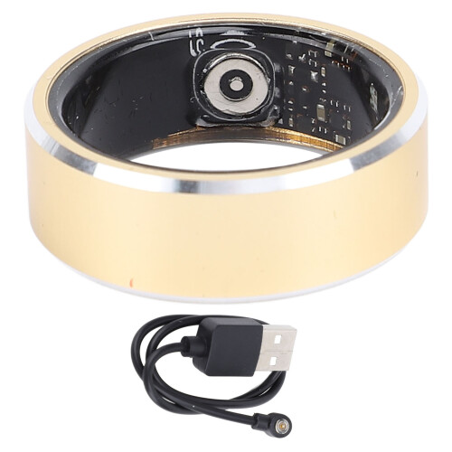 Smart Ring Gesundheits-Tracker 18mAh IP68 Gold Größe 11 2