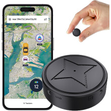 GPS Tracker for Vehicles with Strong Magnetic Design, RealTime Car Locator, Long Battery Life, AntiTheft Tracking Device with App