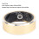 Smart Health Ring Step Counter IP68 Bluetooth 5.1 Sleep Tracker Gold 2