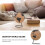 Desktop Globe with Solid Cork Base, Decorative and Educational World Map for Home, Office, Classroom 5