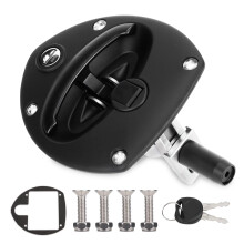 Generator Door Latch CH751 T Handle Lock with 2 Keys for Cummins Kohler Generators Black