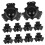 Flight Case Corner Protectors 10pcs Durable Right Angle Metal Guards for Stage Lighting Audio 1