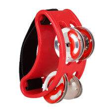 Portable Foot Tambourine 4 Bell Pairs