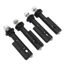4pcs 17mm Nylon & Steel Mounting Pins with Padlock for MKII Recovery Boards