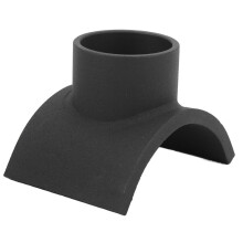 Adaptador de silla para gato de botella de hierro, tubo de 3 pulgadas, 12 toneladas