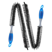 Engine Cleaning Brush Set with Long Flexible Handle and Adjustable Head for Auto Detailing Maintenance