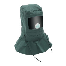Sandblasting Hood with ImpactResistant Face Shield, Breathable Oxford Cloth, Full Head Protection