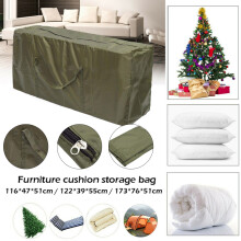 Christmas Tree Storage Bag Green Oxford Cloth with Zipper &