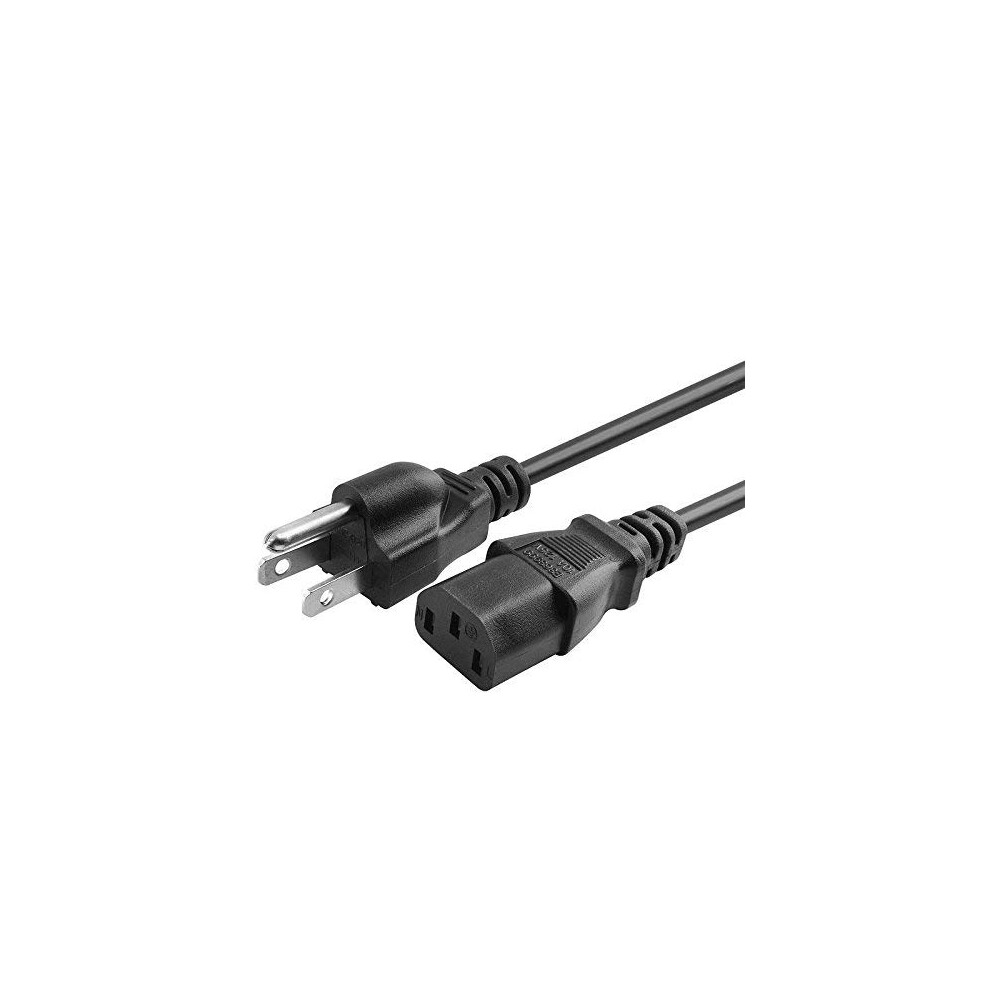Power Cord 6Ft 3 Prong For Unifi Switch Us24 Us48 Printer Monitor Usa Standard 1.8M 9455672227643