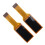 2Pcs Thin Film Pressure Sensor 20g-5kg Force Sensitive Resistor 32 Units 10