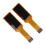 2Pcs Thin Film Pressure Sensor 20g-5kg Force Sensitive Resistor 32 Units 12