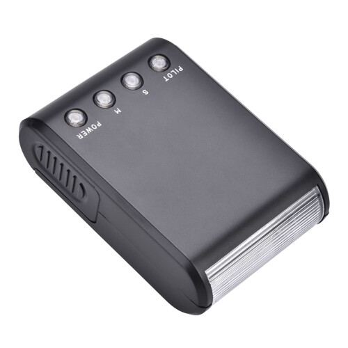Camera Flash with Universal Hot Shoe, Bright Soft Lighting DSLR and Mirrorless Slave Flash