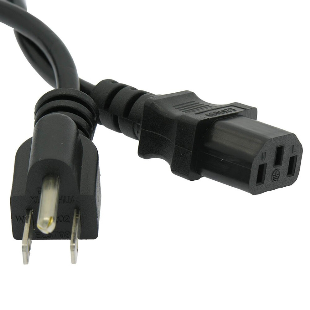 15Ft 3 Prong Ac Power Cord For Hp Monitor, Extended Reach, Reliable Power Delivery 9073542794813