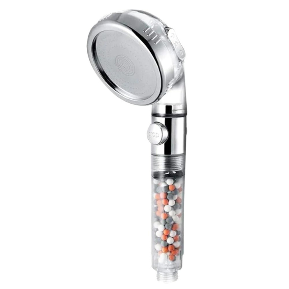 Filtered Pressure Shower Head With On/Off Switch, 3 Spray Modes, Hose And Bracket 9169991957197
