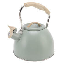 3L Stainless Steel Whistling Tea Kettle for Stovetop, Induction Compatible with Ergonomic Handle