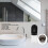 Automatic Mouthwash Dispenser with LED Display, Touchless Smart 600ml Wall Mounted Bathroom Use 2