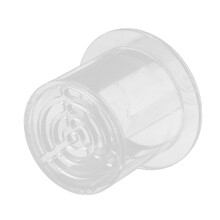 R couvercle d'alimentation transparent en acrylique pour coraux Ø 2,5 po