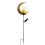 Solarleuchte Rasen Vintage Mond Design 1