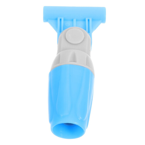 Mop Handle Replacement with 360 Rotation, Adjustable Blue Rotating Handle for Flat and Round Mops