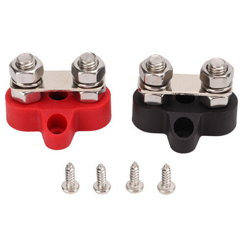 48V Power Distribution Studs Battery Ground Post 5/16in M8 Bus Bar Connector 1