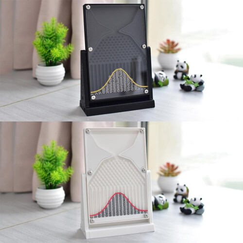 Galton Board Probability Demonstration Kit, 12x18cm Normal Distribution Model for Classroom Learning 1